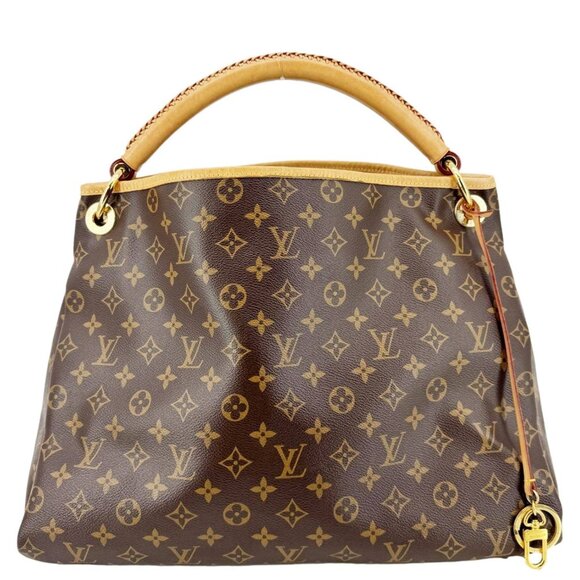 Louis Vuitton  Artsy MM NM Monogram Canvas Shoulder Bag Brown - Picture 1 of 16